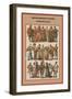 French Peasantry and Soldiers, 2nd Half XVI Century-Friedrich Hottenroth-Framed Art Print