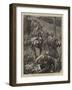 French Peasantry of the Vosges Flying from their Homes-null-Framed Giclee Print