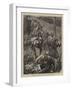 French Peasantry of the Vosges Flying from their Homes-null-Framed Giclee Print