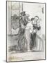 French Penalty, Between 1824 and 1828-Francisco de Goya-Mounted Giclee Print