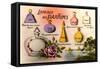 French Perfume Language-null-Framed Stretched Canvas