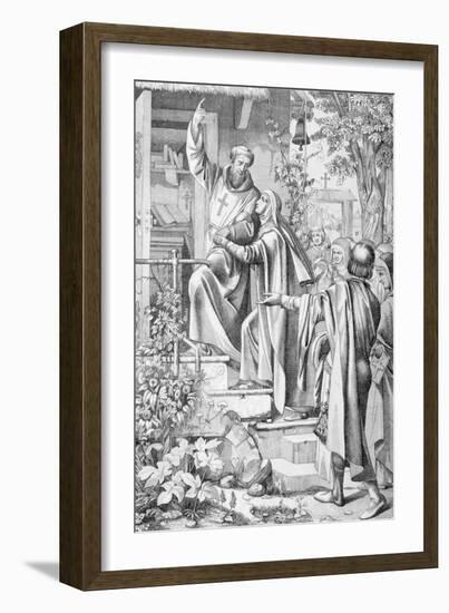 French Philosopher Peter Abelard-null-Framed Giclee Print