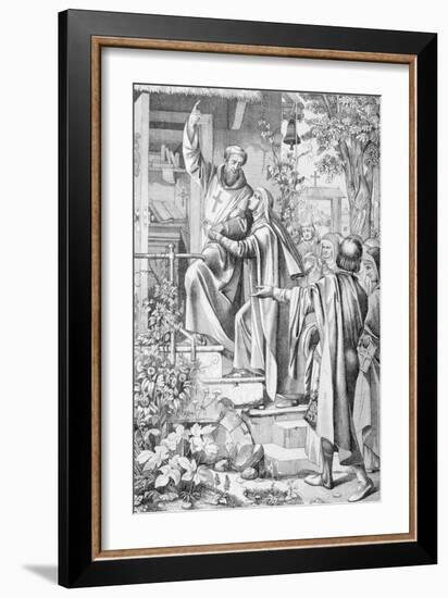 French Philosopher Peter Abelard-null-Framed Giclee Print