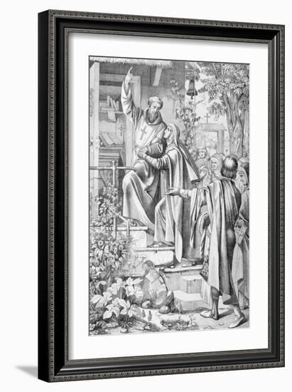 French Philosopher Peter Abelard-null-Framed Giclee Print