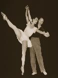 George Balanchine with Tamara Toumanova, from 'Grand Ballet De Monte-Carlo', 1949 (Photogravure)-French Photographer-Giclee Print