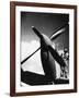 French Pilot on a Fighter Plane-null-Framed Giclee Print