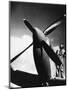 French Pilot on a Fighter Plane-null-Mounted Giclee Print