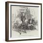 French Plays, Scene from the Marquis De Lauzan-null-Framed Giclee Print