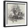 French Plays, Scene from the Marquis De Lauzan-null-Framed Giclee Print