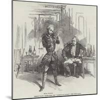 French Plays, Scene from the Marquis De Lauzan-null-Mounted Giclee Print