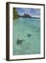 French Polynesia, Bora Bora. Haapiti. Shallow Lagoon with Stingrays-Cindy Miller Hopkins-Framed Photographic Print