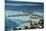 French Polynesia, Bora Bora, Taahina Bay and the Bunglows-Walter Bibikow-Mounted Photographic Print