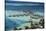 French Polynesia, Bora Bora, Taahina Bay and the Bunglows-Walter Bibikow-Stretched Canvas