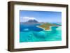 French Polynesia from Helicopter-noblige-Framed Photographic Print