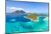 French Polynesia from Helicopter-noblige-Mounted Photographic Print