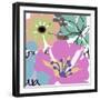 French Poodle I-Color Bakery-Framed Giclee Print