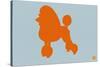 French Poodle Orange-NaxArt-Stretched Canvas