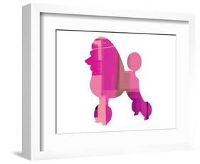 French Poodle-NaxArt-Framed Art Print