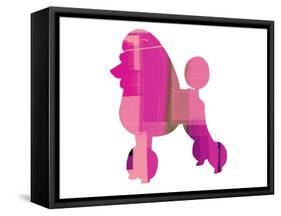 French Poodle-NaxArt-Framed Stretched Canvas