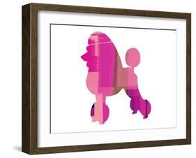 French Poodle-NaxArt-Framed Art Print