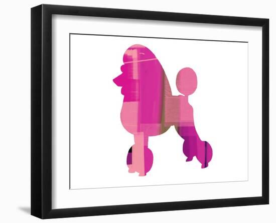 French Poodle-NaxArt-Framed Art Print