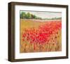 French Poppies-null-Framed Art Print