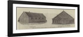 French Portable Pavilion Barracks, Designed by His Majesty the Emperor of the French-null-Framed Giclee Print