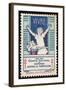 French Postage Stamp Promoting Fresh Air and Sunshine to Fight Tuberculosis-null-Framed Art Print