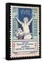 French Postage Stamp Promoting Fresh Air and Sunshine to Fight Tuberculosis-null-Framed Stretched Canvas