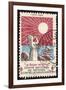 French Postage Stamp Promoting Sunlight to Fight Tuberculosis-null-Framed Photographic Print