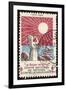 French Postage Stamp Promoting Sunlight to Fight Tuberculosis-null-Framed Photographic Print