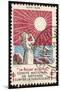 French Postage Stamp Promoting Sunlight to Fight Tuberculosis-null-Mounted Photographic Print
