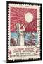 French Postage Stamp Promoting Sunlight to Fight Tuberculosis-null-Mounted Photographic Print