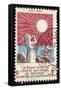 French Postage Stamp Promoting Sunlight to Fight Tuberculosis-null-Framed Stretched Canvas