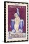 French Postage Stamp Promoting Washing and Cleanliness to Fight Tuberculosis-null-Stretched Canvas