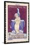 French Postage Stamp Promoting Washing and Cleanliness to Fight Tuberculosis-null-Stretched Canvas