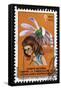 French Postage Stamp Sold in Aid of the Fight Against Tuberculosis-null-Framed Stretched Canvas