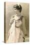 French Postcard, C1900-null-Stretched Canvas