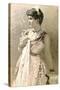 French Postcard, C1900-null-Stretched Canvas