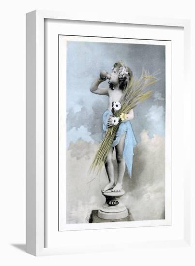 French Postcard, C1900-null-Framed Giclee Print