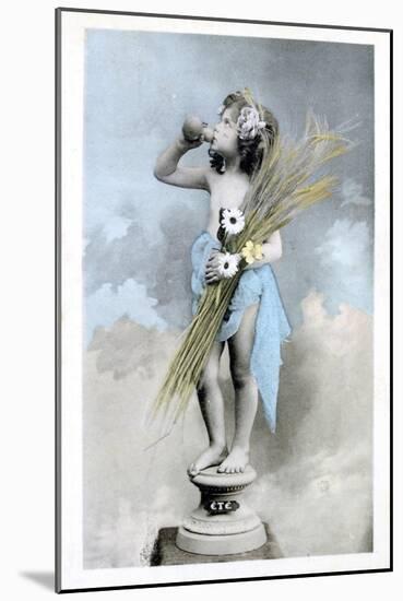 French Postcard, C1900-null-Mounted Giclee Print