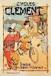 Poster Advertising 'Cycles Clement', Pre Saint-Gervais (Colour Litho)-French-Giclee Print