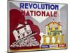 French Poster, National Revolution: Work, Family, Homeland, 1938-null-Mounted Art Print