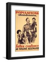 French Poster of the Occupation-null-Framed Photographic Print