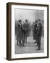 French President Raymond Poincare Meeting General Joseph Joffre, 1914-null-Framed Giclee Print