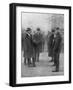 French President Raymond Poincare Meeting General Joseph Joffre, 1914-null-Framed Giclee Print