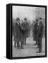 French President Raymond Poincare Meeting General Joseph Joffre, 1914-null-Framed Stretched Canvas