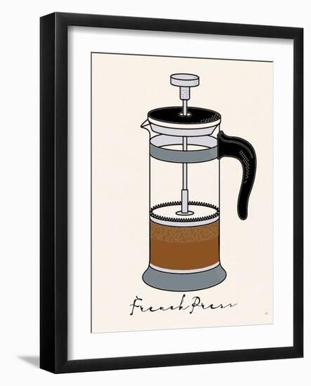 French Press-Susan Jill-Framed Art Print