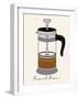 French Press-Susan Jill-Framed Art Print