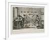 French Printing Press, 1642-Abraham Bosse-Framed Giclee Print